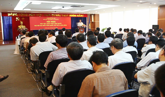 Đảng ủy Tổng công ty đã tổ chức Hội nghị học tập quán triệt nghị quyết Đại hội Đảng toàn quốc lần thứ XI